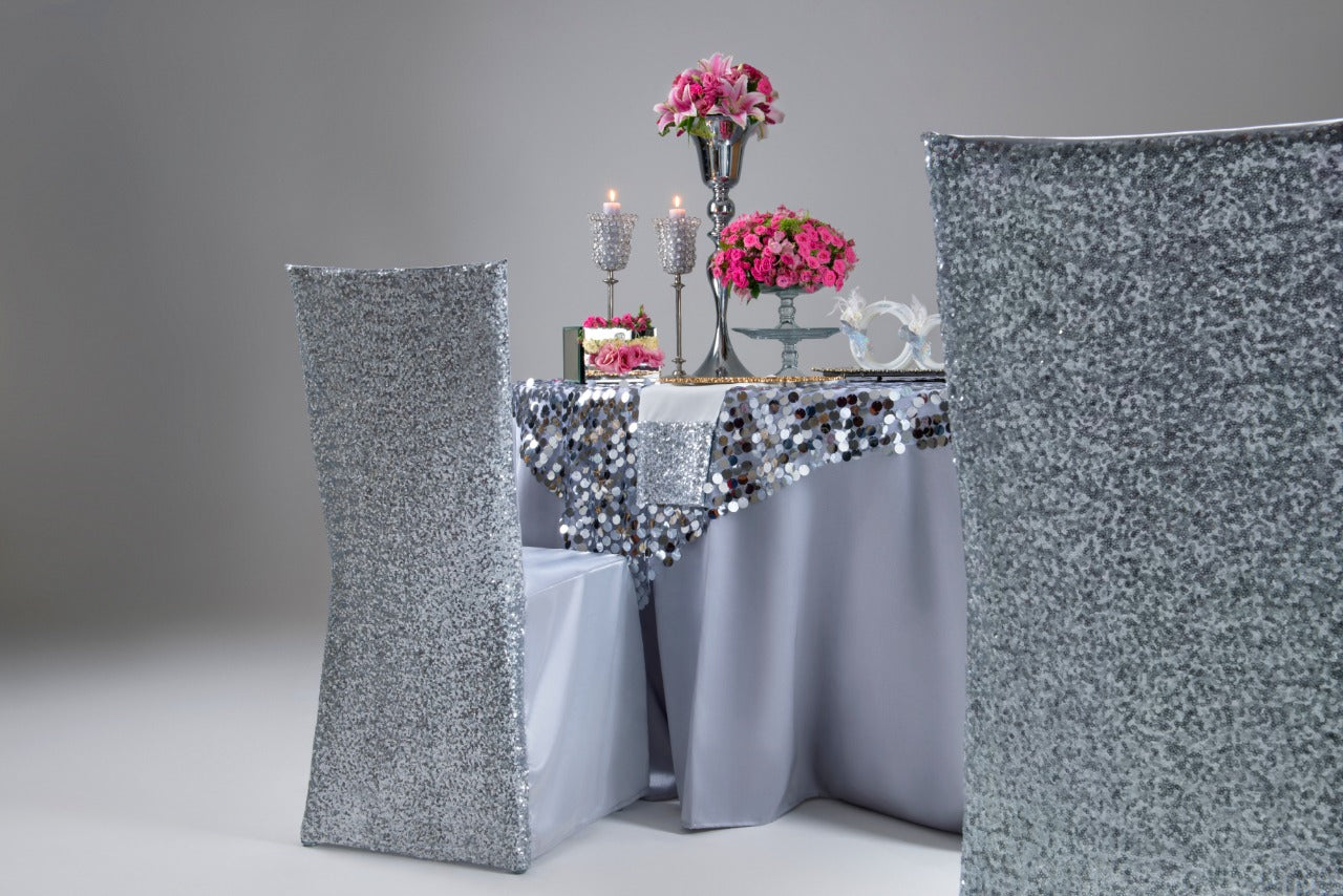 Sequin Chair Cover