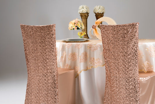 Sequin Chair Cover