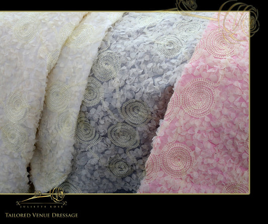 Luxurious Embroidered Table Covers