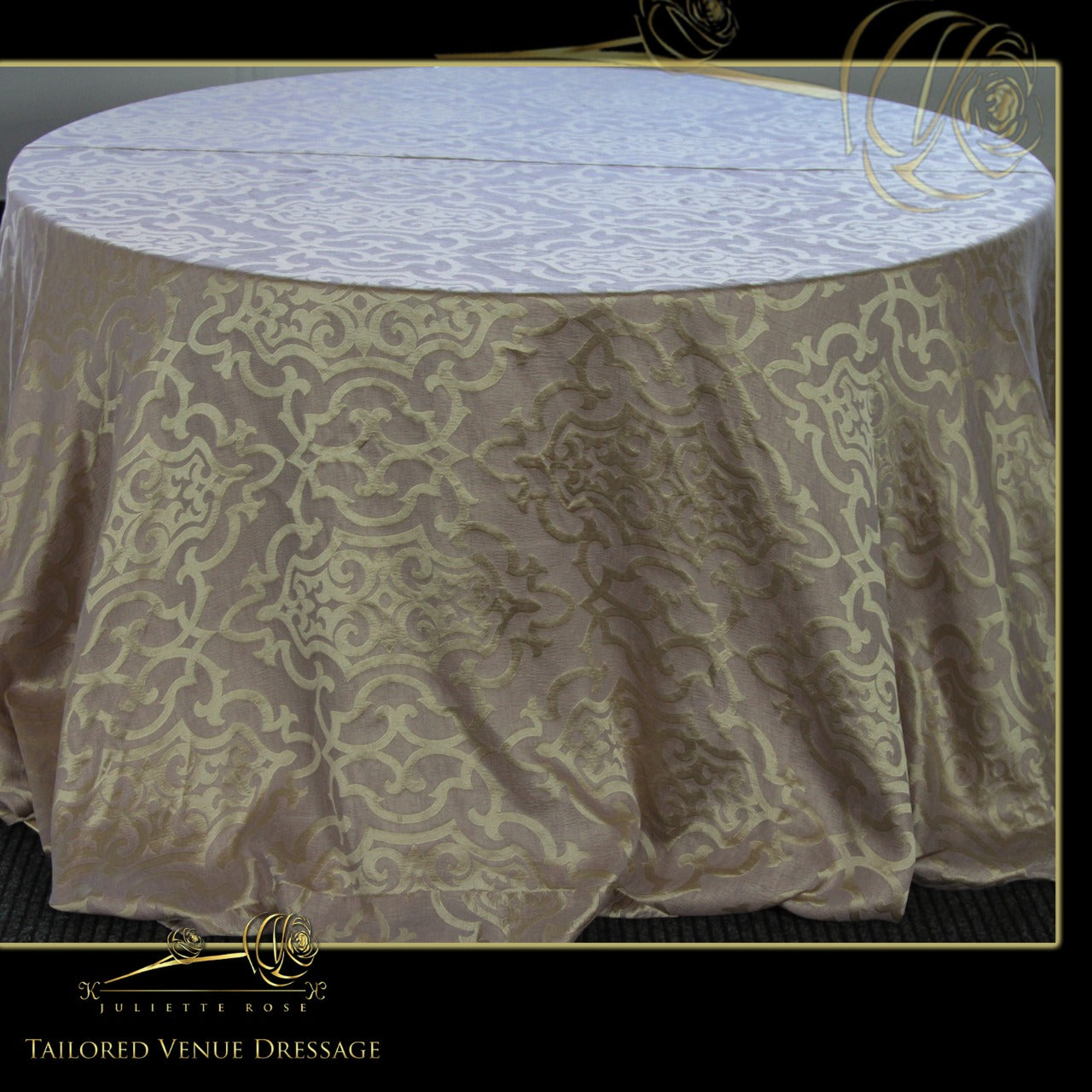 Purple Theme Table Covers