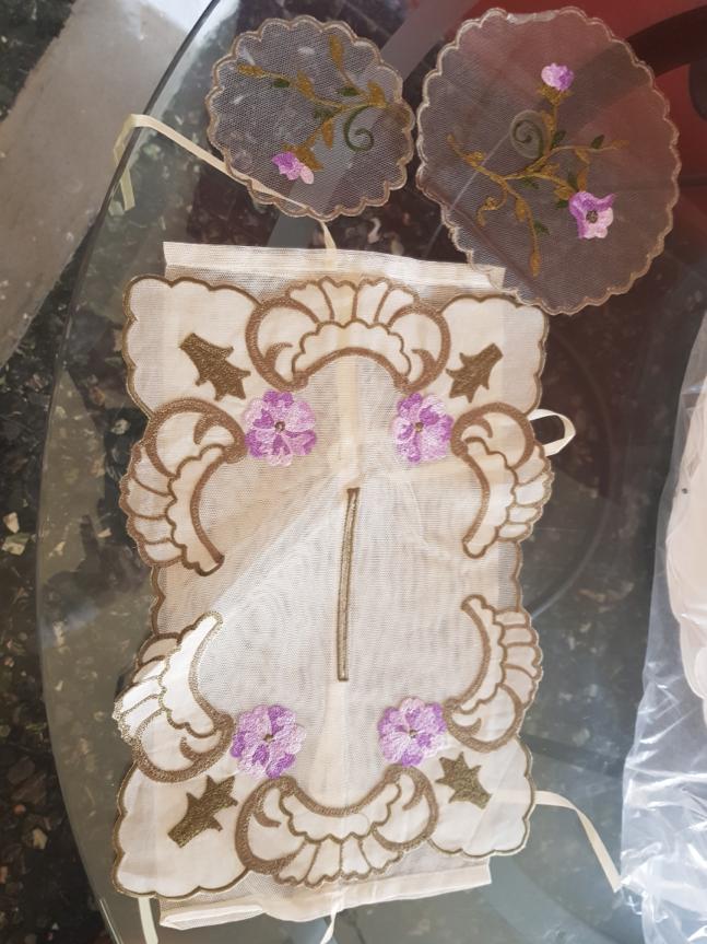 Embroidered Tissue Box