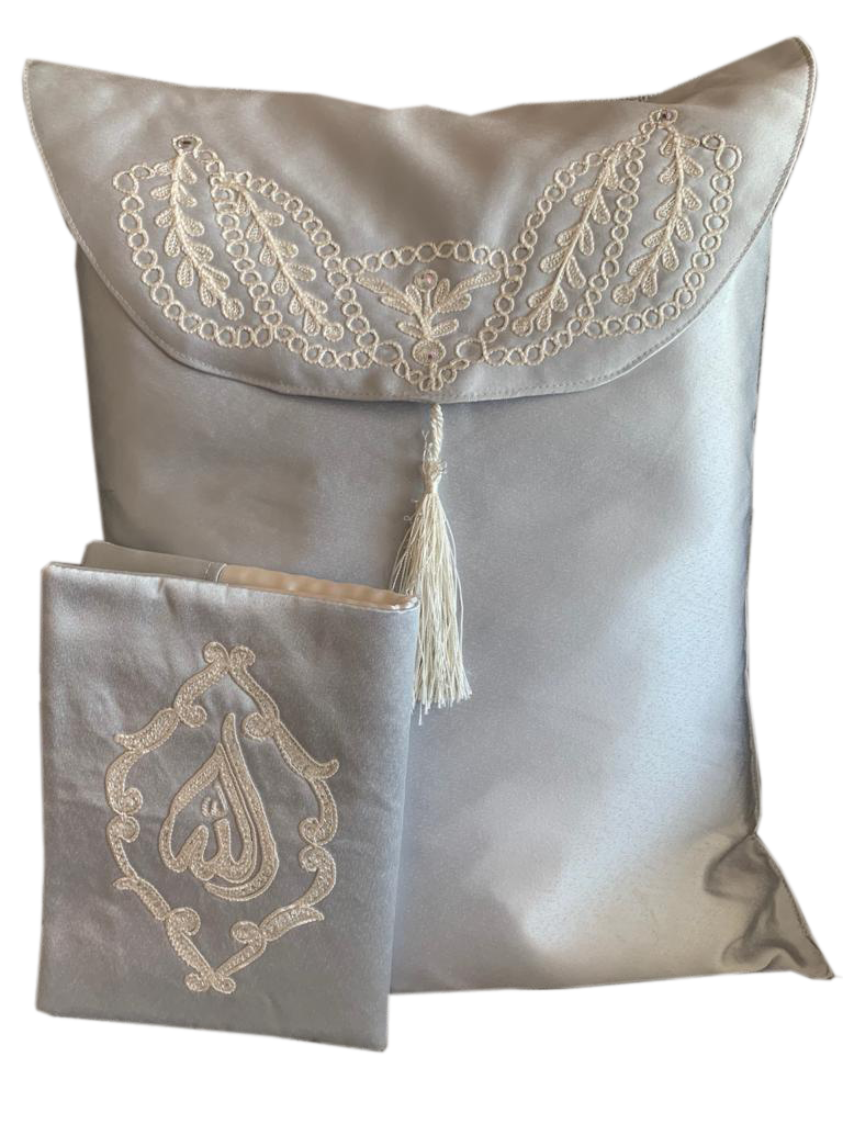 Baby Blue Prayer Mat Set