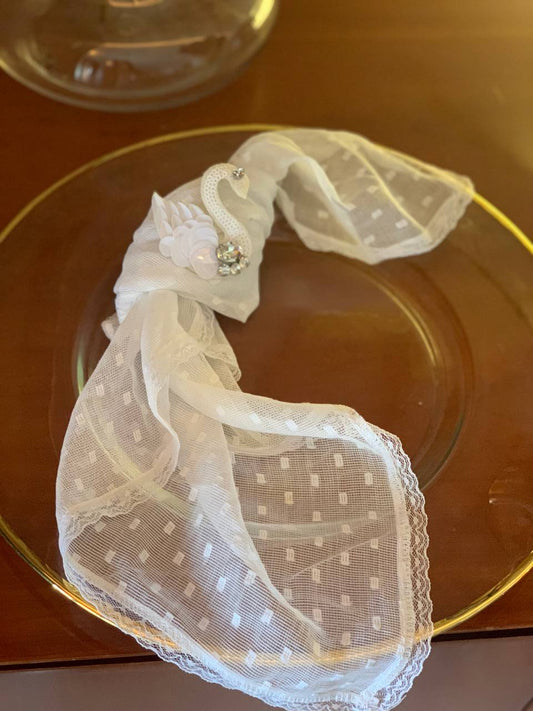 Dotted Mousseline Napkin