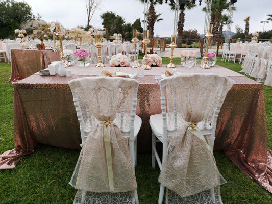 outdoor elegant wedding