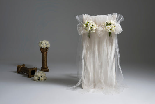 Tulle & Roses Chair Covers