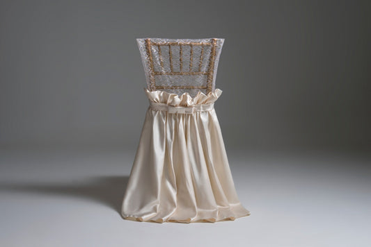 Embroidered Tafta Chair Covers